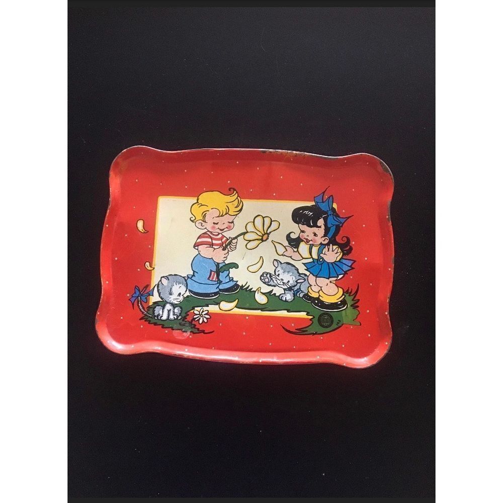 Vintage Tin Tray 